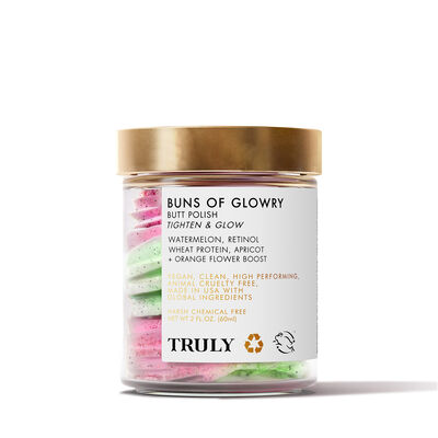 BUNS OF GLOWRY: EXFOLIANTE PARA GLÚTEOS  (EXFOLIANTE CORPORAL)